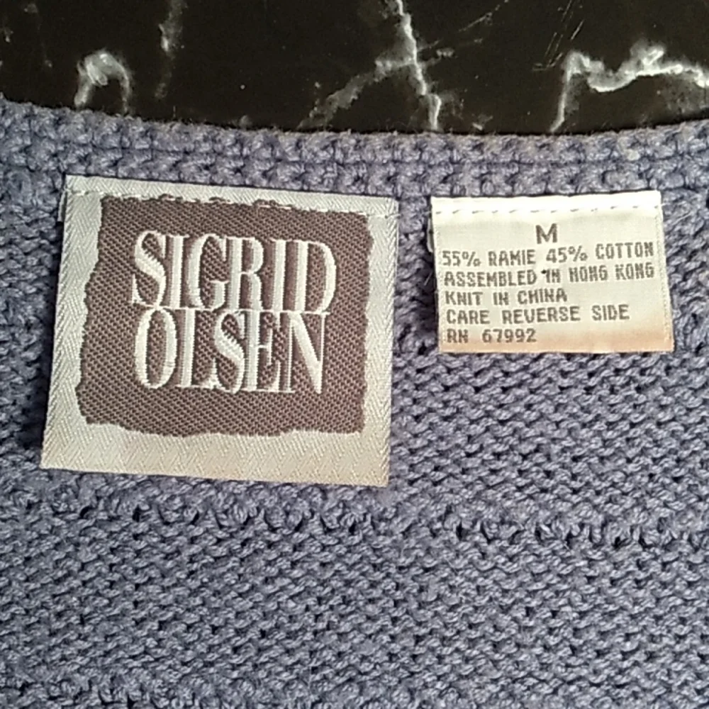 Vintage Sigrid Olsen medium sweater vest
